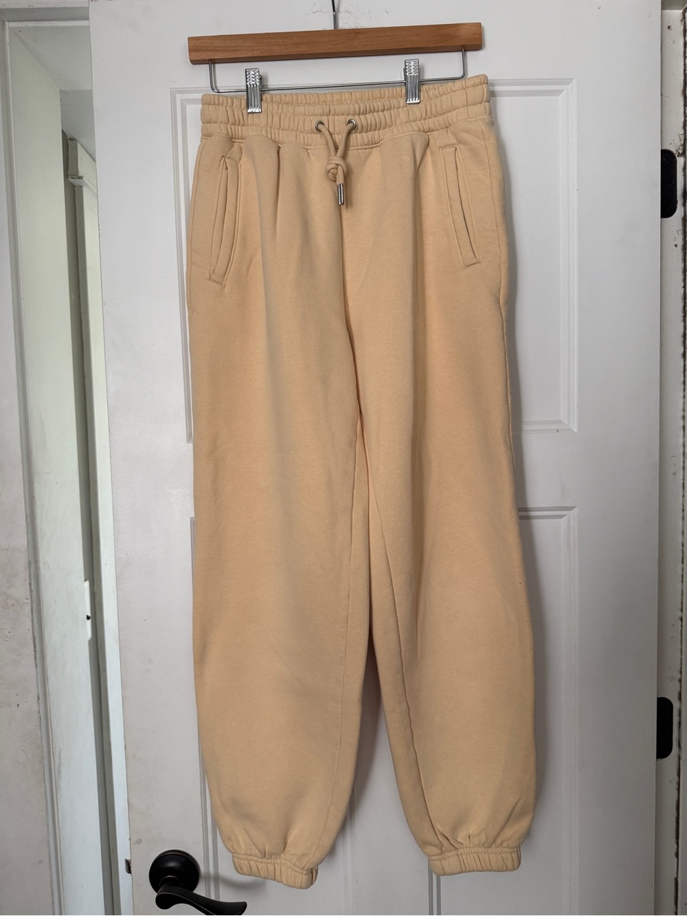 Abercrombie & Fitch Beige/Tan Track Joggers